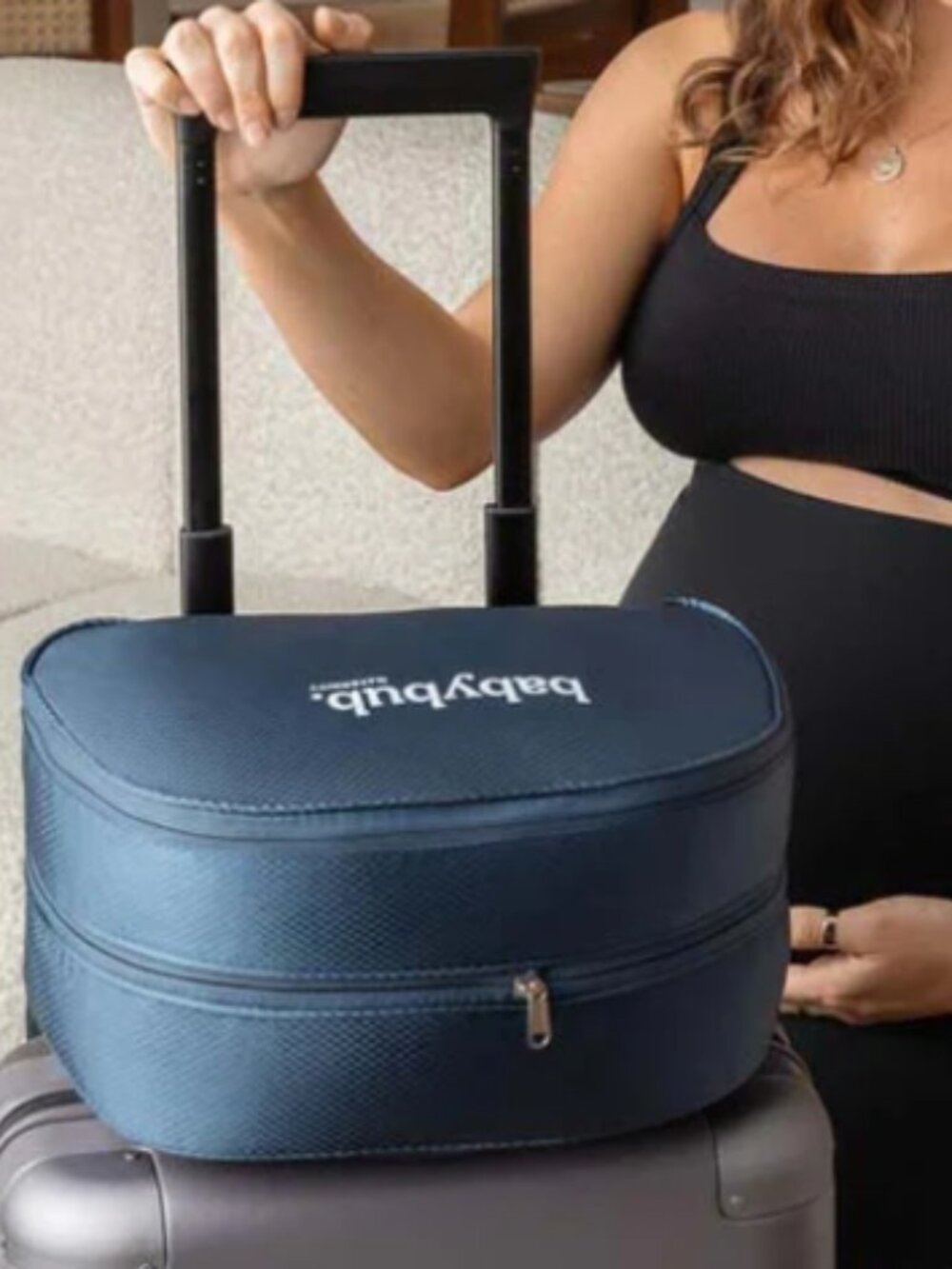 NWT babybub Bub's Maternity Pillow™ Compression Travel Case